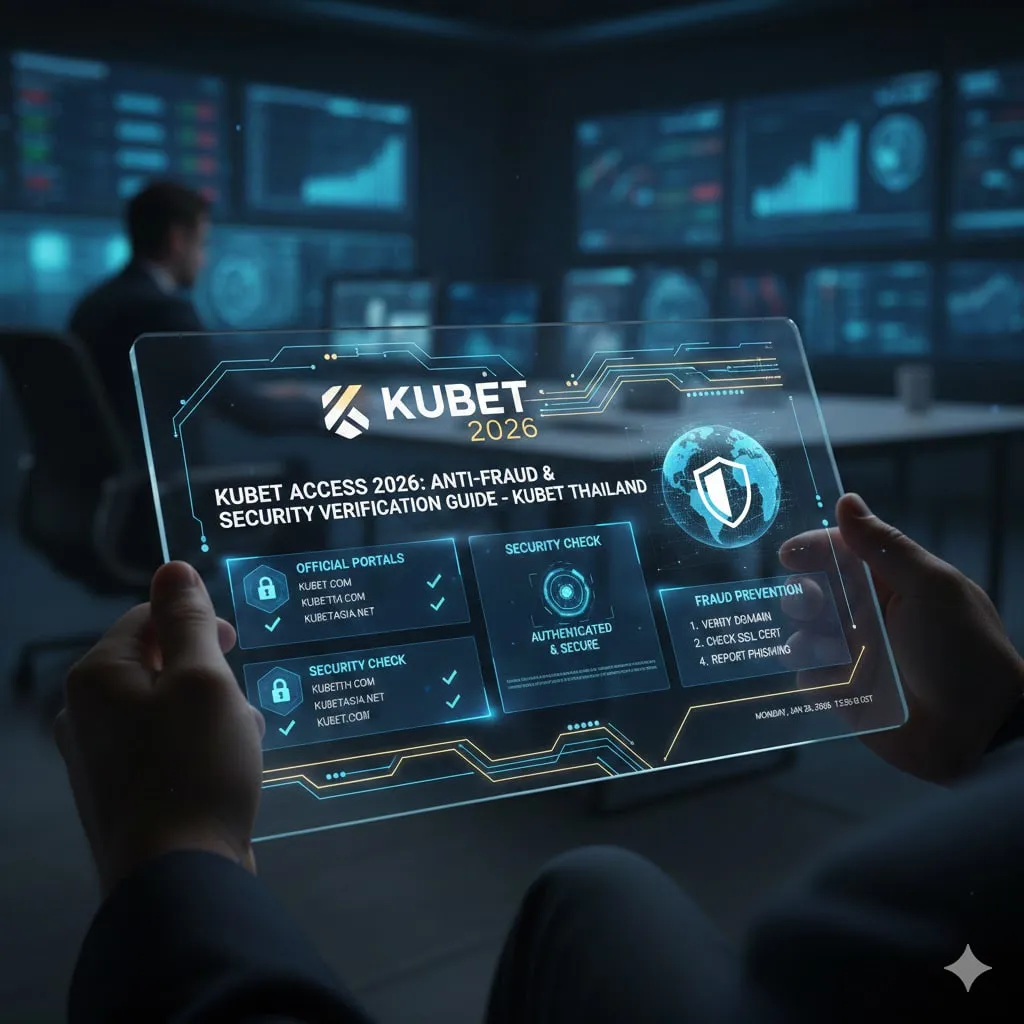 เจาะลึก kubet ทาง เข้า 2026: คู่มือป้องกันการปลอมแปลงและตรวจสอบความปลอดภัย KUBET Thailand